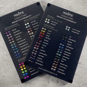 Magpie Crystals Colour Chart